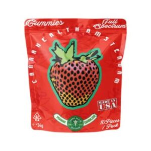 The Hemp Doctor 50mg 2pk Gummies - Strawberry