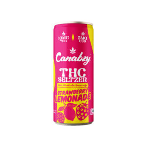 Canabzy Beverages Strawberry Lemonade